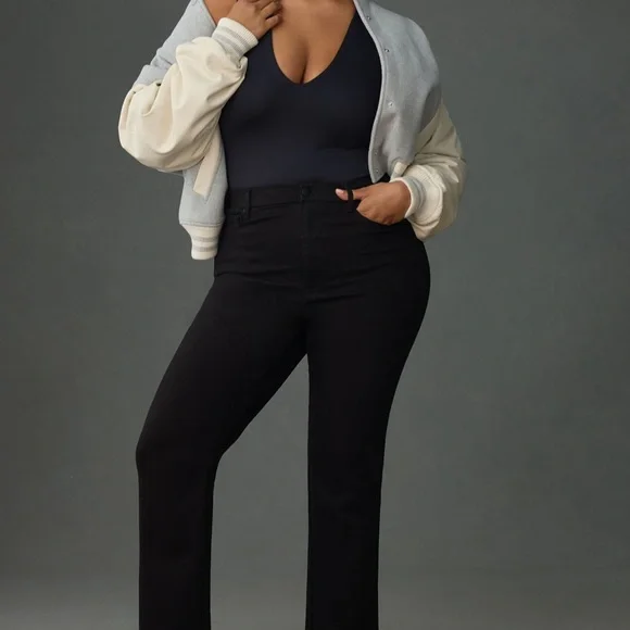 Good American Good Curve High-Rise Straight Leg Jeans s - Picture 3 of 5